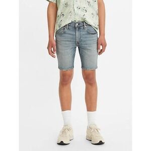 Levi's Premium 217 Slim Fit Denim Shorts Solid Blue Men's Size 38 NWT